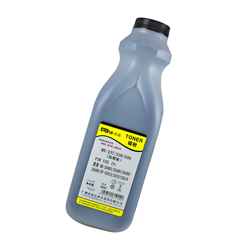科思特 夏普MX-237/238/500(300G)加黑版 瓶装粉 适用Sharp 2048S/2048N/2048D高清大图