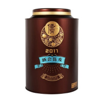 侨宝陈皮六年新会陈皮2017年陈香陈皮干罐装120g
