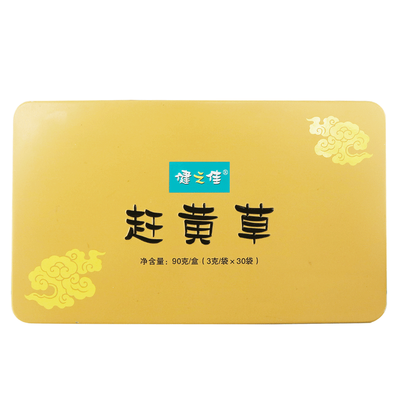 配礼袋]健之佳 赶黄草 90克(3克*30袋) 四川古蔺赶黄草冲饮泡水独立装 旗舰店正品高清大图