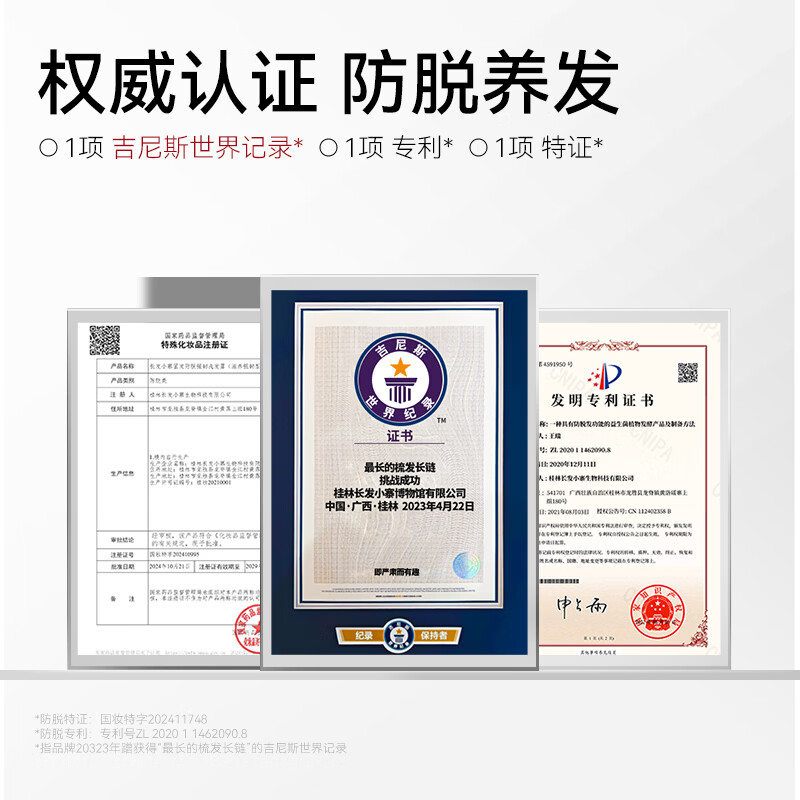 长发小寨固发防脱强韧洗发露(滋养强韧型)400g A170高清大图