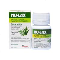 澳洲NU-Lax乐康膏天然有机果蔬膳食纤维排毒养颜润肠通宿便 便秘通便清肠排毒 乐康片 40片/瓶