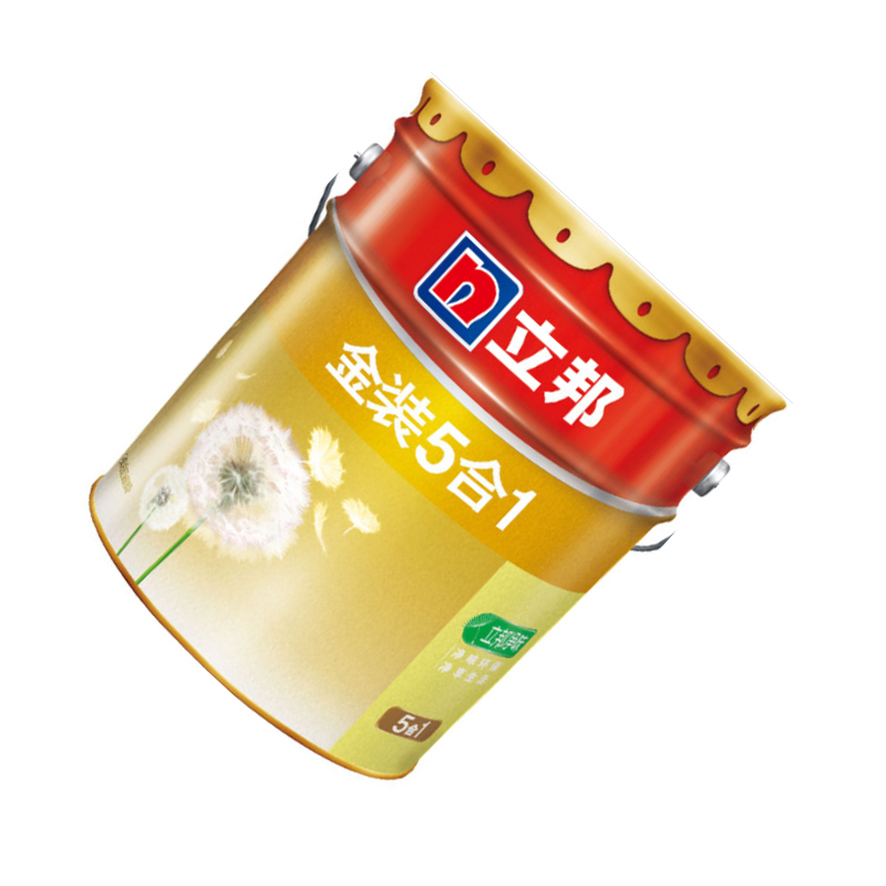 立邦 金装净味五合一油漆涂料内墙乳胶漆墙面漆18L