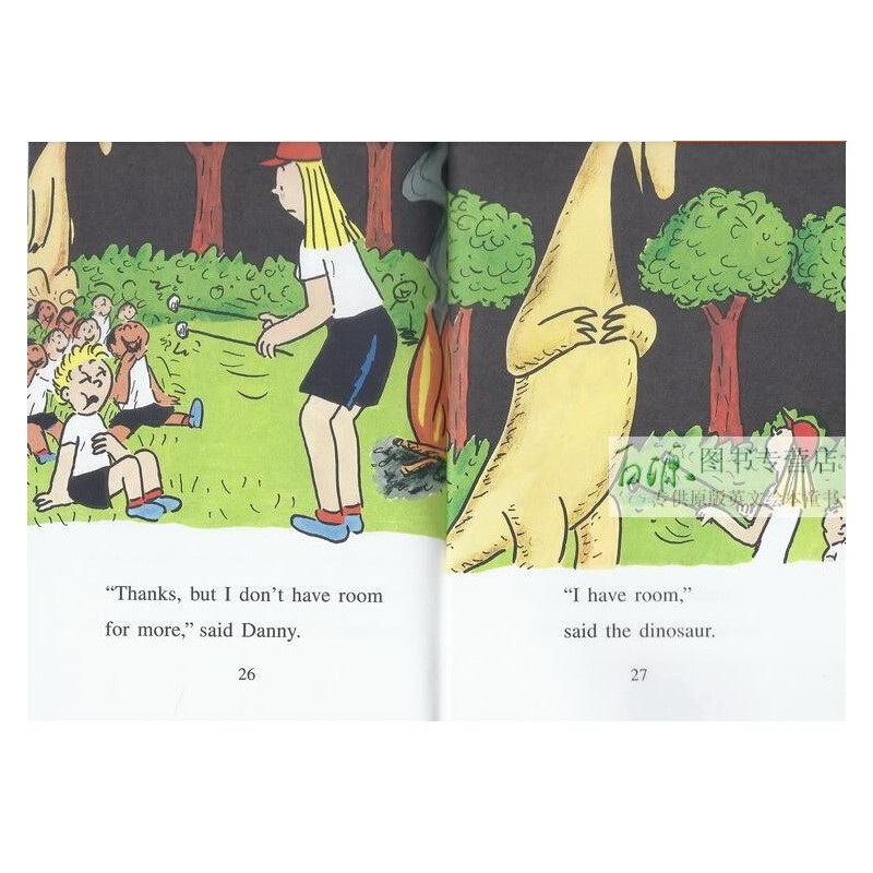 [正版]送音频英文原版绘本i can read 一阶段danny and the dinosaur恐龙系列3本汪培珽男孩