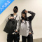 封后双肩包男韩版简约时尚潮流高中大学生书包休闲旅行背包潮牌大容量