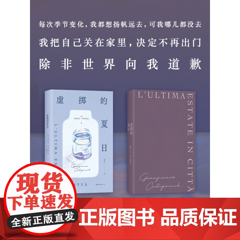 虚掷的夏日 遍体鳞伤的当代青年 虚浮迷惘的都市生活独白 获菲茨杰拉德奖、意大利维阿雷焦小说奖