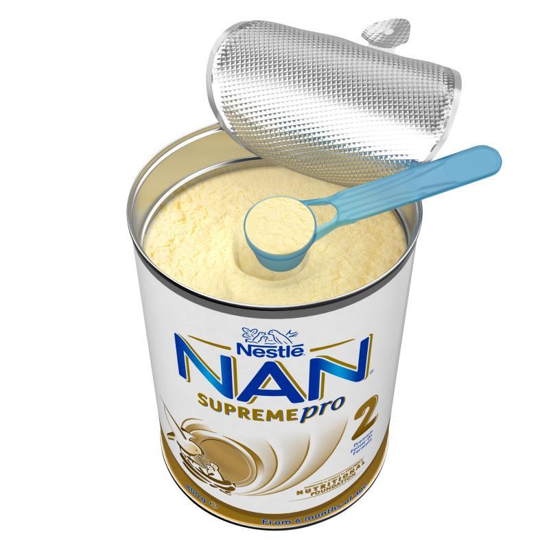 澳洲雀巢nestle超级能恩supremepro适度水解婴幼儿配方奶粉2段800g