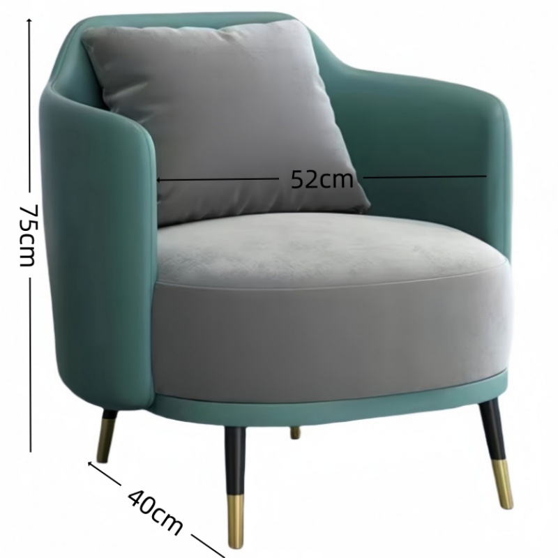 悦兴诚简约沙发52*40*75cm张高清大图