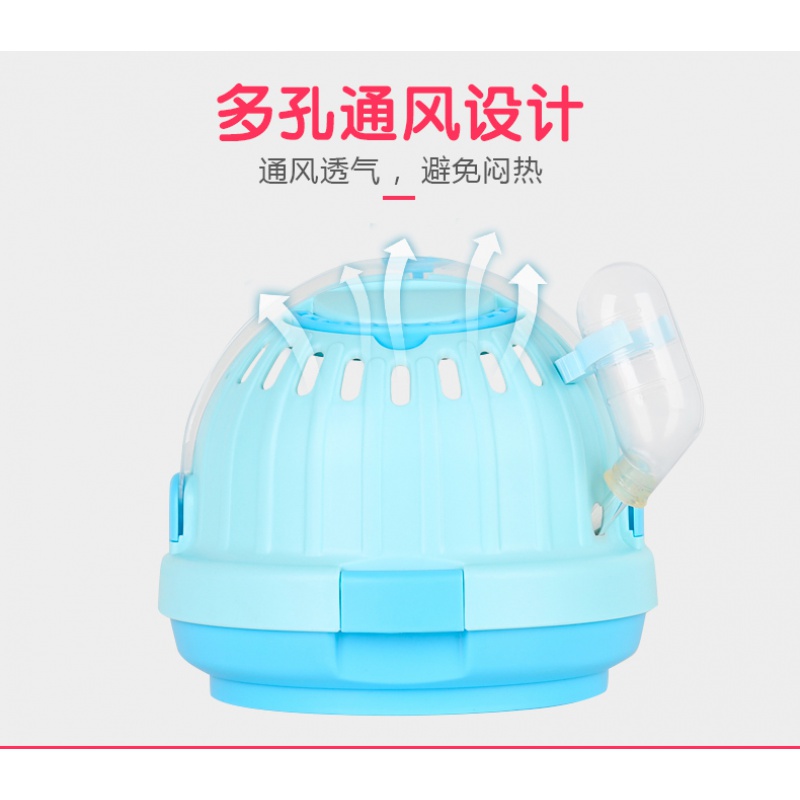 仓鼠笼子透明别墅城堡金丝熊窝基础用品小田园高清大图