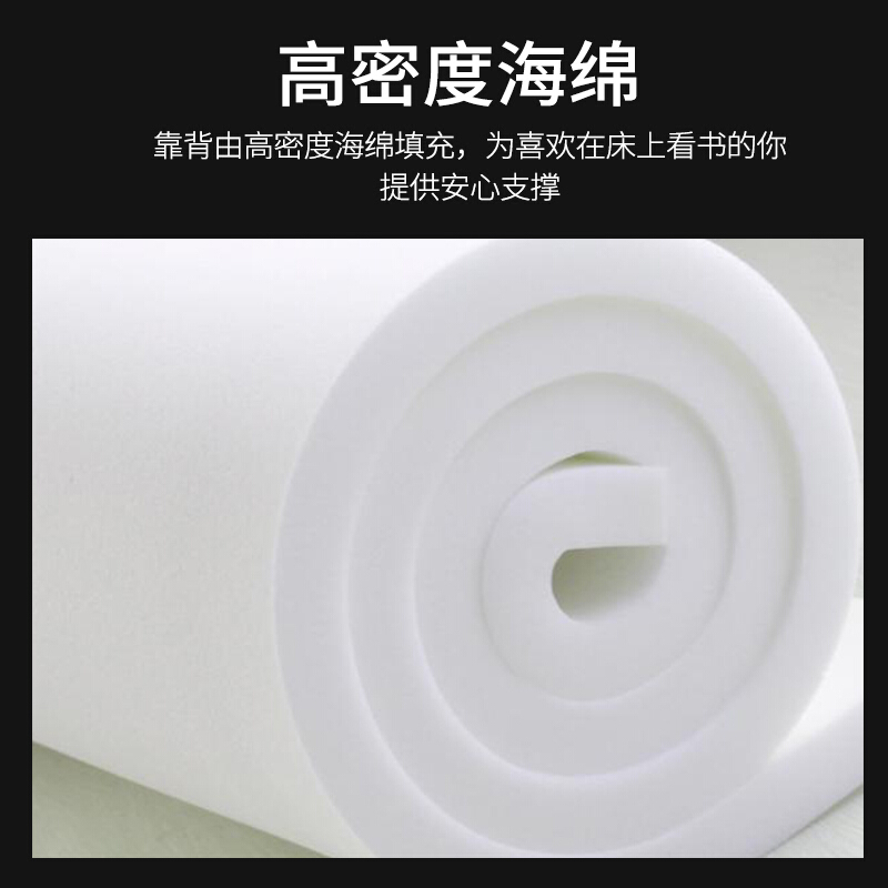 欧宝美美式轻奢皮床1.8米双人床现代简约床主卧床婚床意式简美床大床