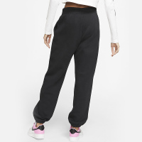 Nike Sportswear刺绣起绒保暖束脚休闲运动卫裤 春季 女款 黑色 BV4090-010
