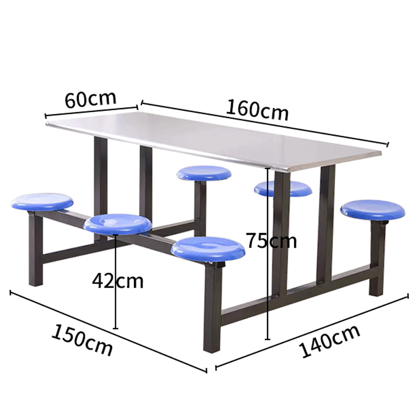 汐餐桌椅六位套高清大图