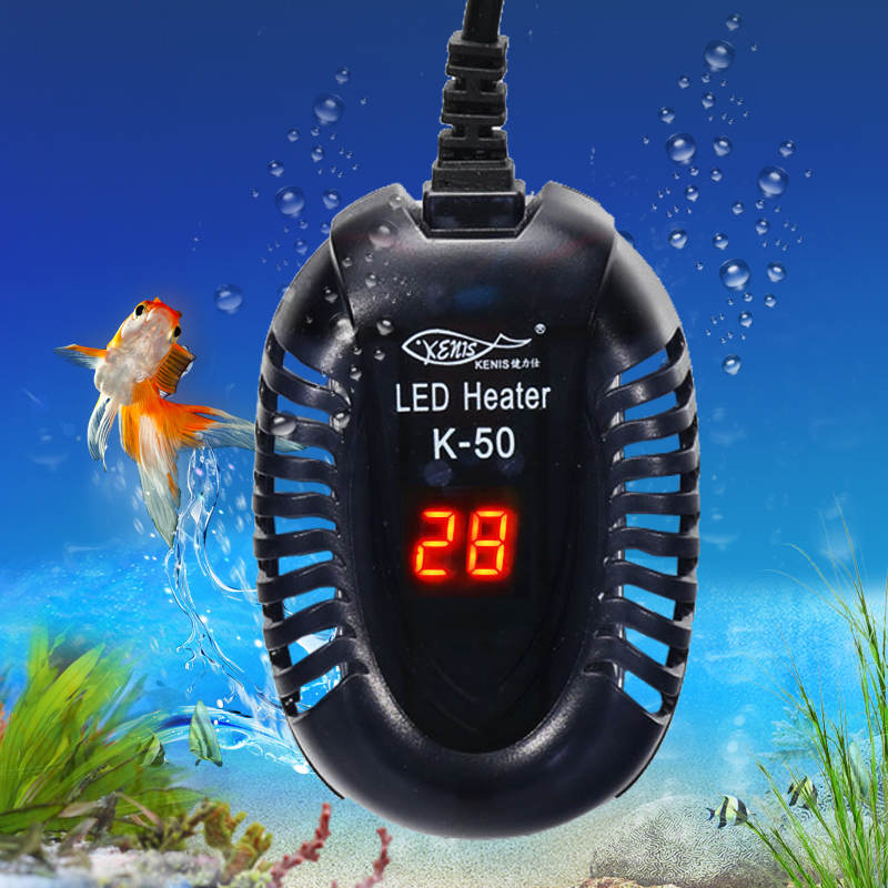 乌龟加热棒自动恒温鱼缸加温器低水位过冬小型电热水族箱迷你超短高清大图