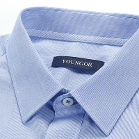 Youngor/雅戈尔男士长袖衬衫商务男装DP免烫衬衫男衬衣男8952