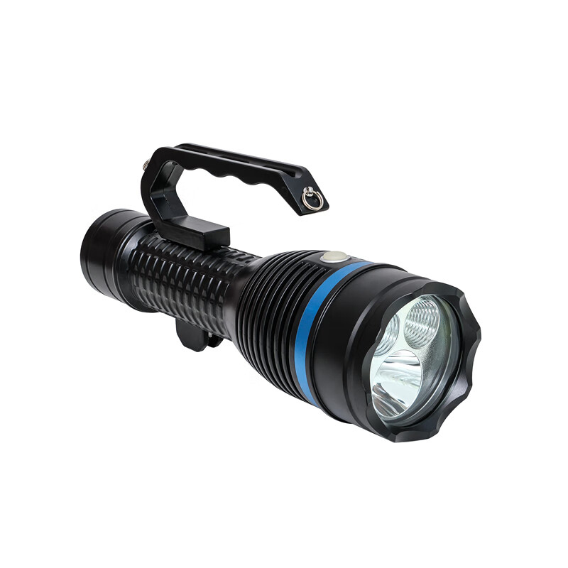 华燏HY-TZD1007 12W IP66/IP68 22.2V 冷白 LED手提式防爆探照灯 黑色高清大图