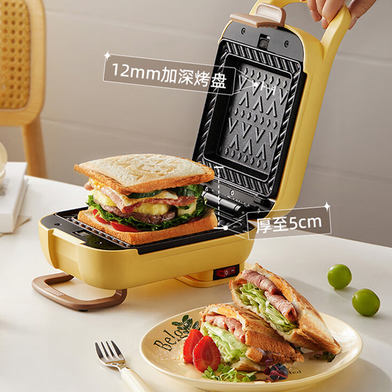 小熊 SMZ-R07V6 三明治早餐机 (台)高清大图