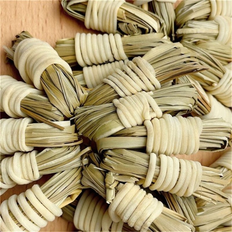 灯芯草手选灯心草球新货灯芯花自然晾晒龙须草赤须心可搭海底椰高清大图