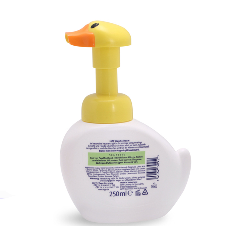Hipp 喜宝婴幼儿小黄鸭泡沫清洁乳洁面洗手液250ml