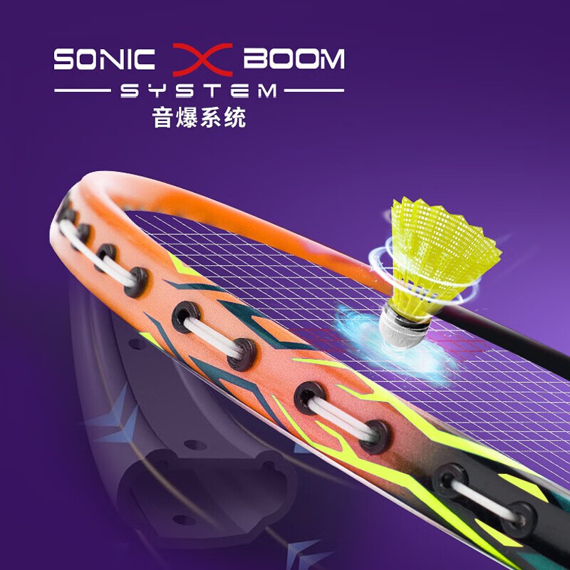 李宁(LI-NING)羽毛球拍AXFORCE 9轻3U碳铝初学羽拍单拍 AYPT137-1高清大图