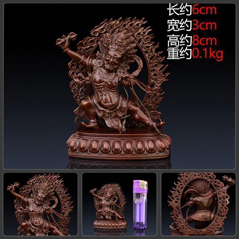 美帮汇金刚手菩萨摆件 铜密宗护法神像执金刚菩萨藏传佛教用品高清大图
