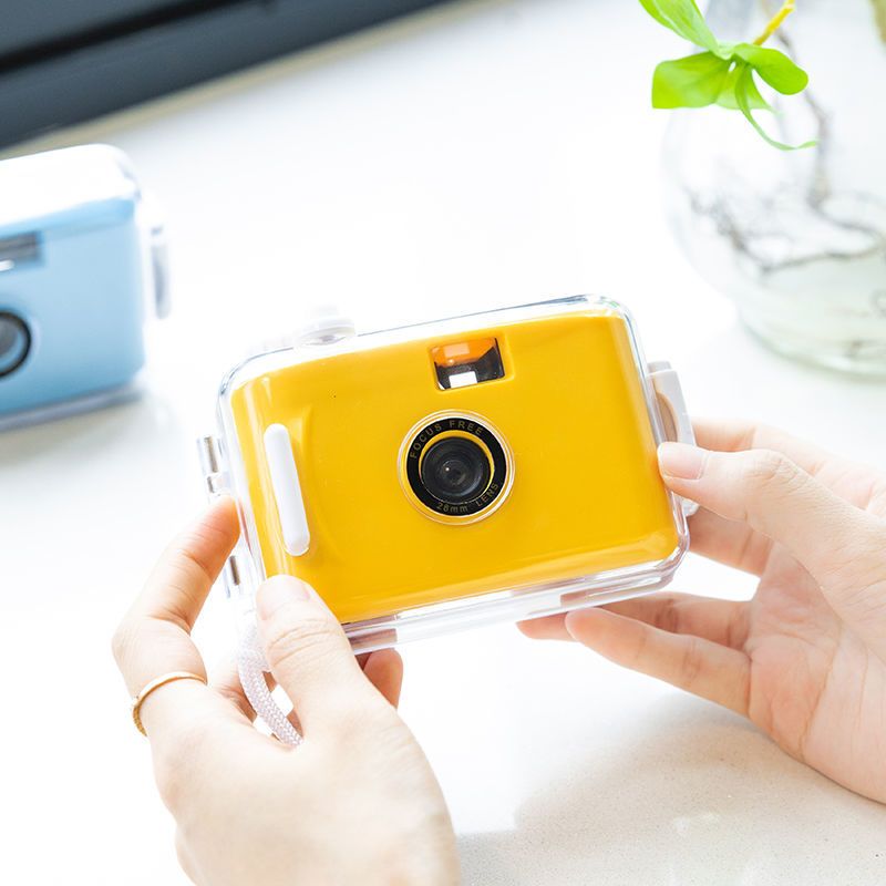 全白壳复古胶卷相机ins可爱防水非一次性傻瓜相机创意学生礼物胶卷机