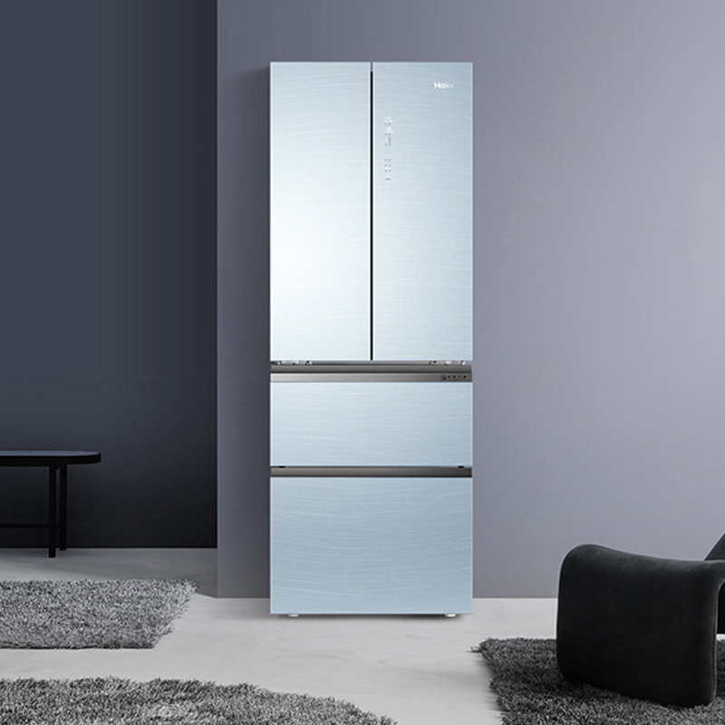海尔haier332升多门冰箱彩晶面板母婴空间一级能效阻氧干湿分储家用电