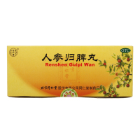 同仁堂人参归脾丸10丸补血补气女人气血两虚贫血健脾养心*6盒一月量