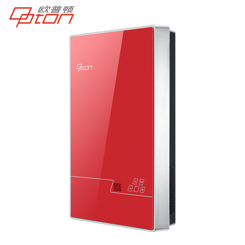 欧普顿(opton) F3B-85 薄小型电热水器即热式壁挂家用淋浴快速热洗澡机恒温