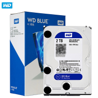 西部数据(WD) 蓝盘 2TB SATA6Gbs 64MB 台式机械硬盘 3.5英寸