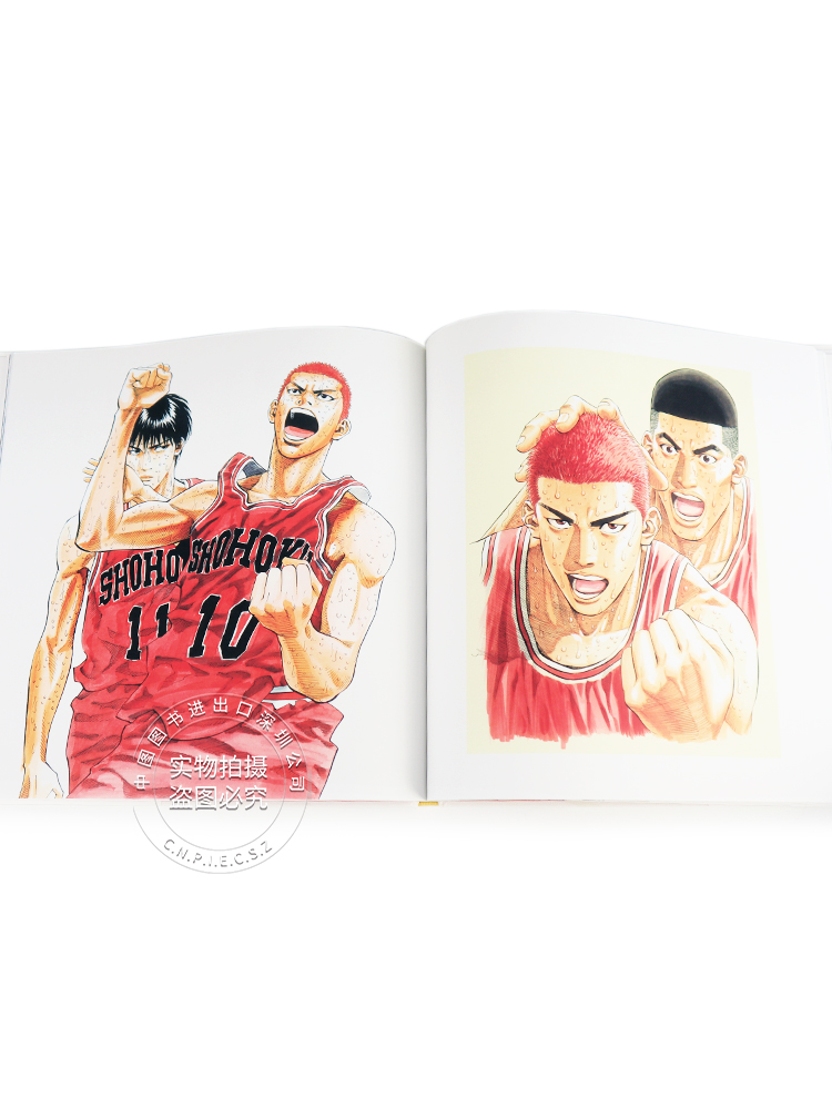 [正版]深图日文日版井上雄彦 灌篮高手画集2 PLUS / SLAM DUNK ILLUSTRATIONS 2 愛高清大图