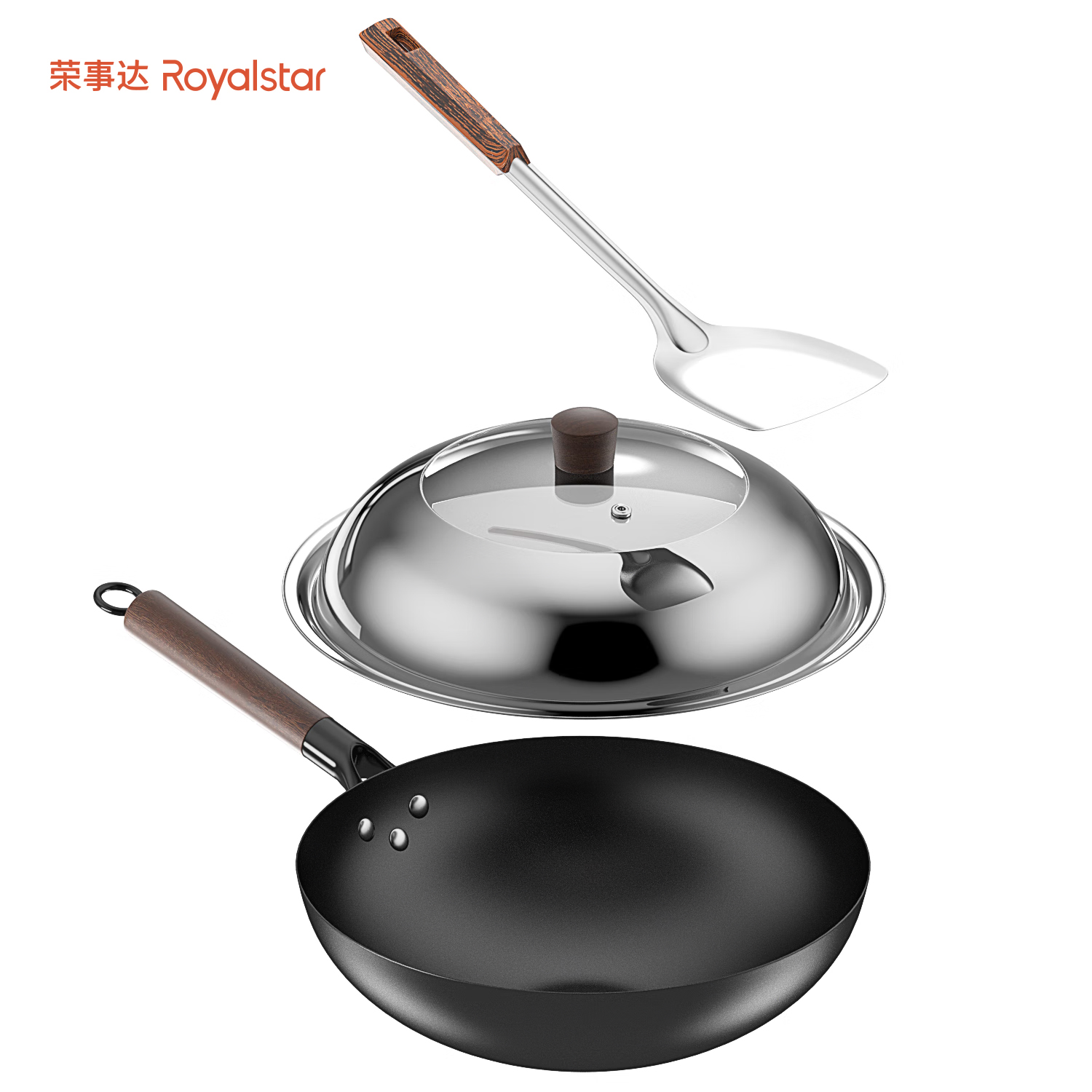 荣事达(Royalstar) RG-CG30BBO 千锤百炼厨房不粘铁锅