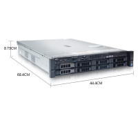 戴尔（DELL）R730 2U机架式服务器主机2颗E5-2603V4 12核心丨495W*2 32G内存丨3*2T 7.2K硬盘丨H330