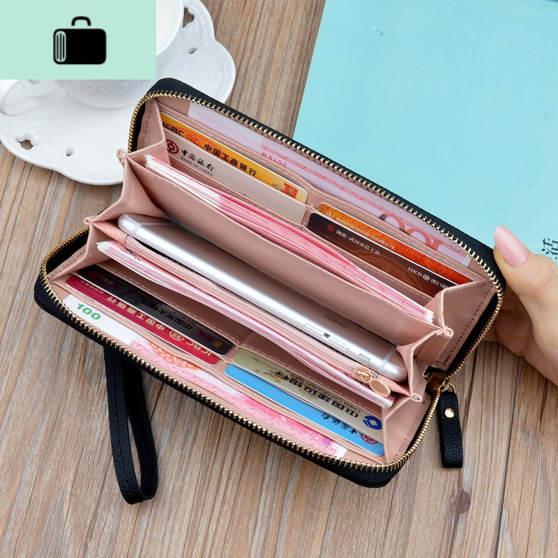 女士钱包小款小巧便携2019新款时尚钱包女长款简约百搭大气大容量new