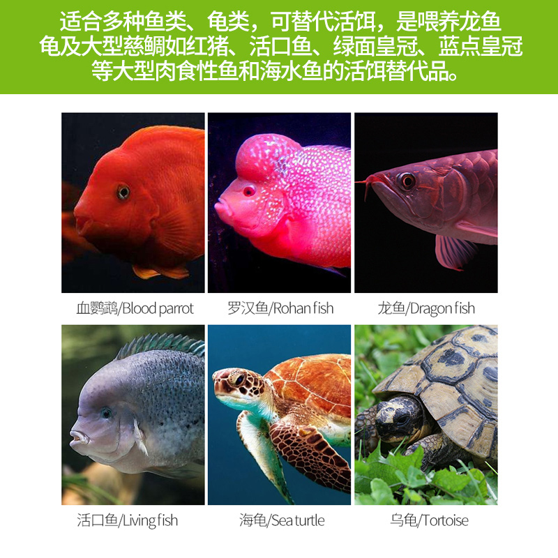 面包虫干粉虫血鹦鹉罗汉鱼粮龙鱼乌龟鸟主粮金丝熊刺猬仓鼠饲料高清大图