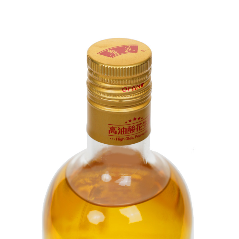 鲁花 食用油 5S 物理压榨 压榨一级 高油酸花生油750ml装