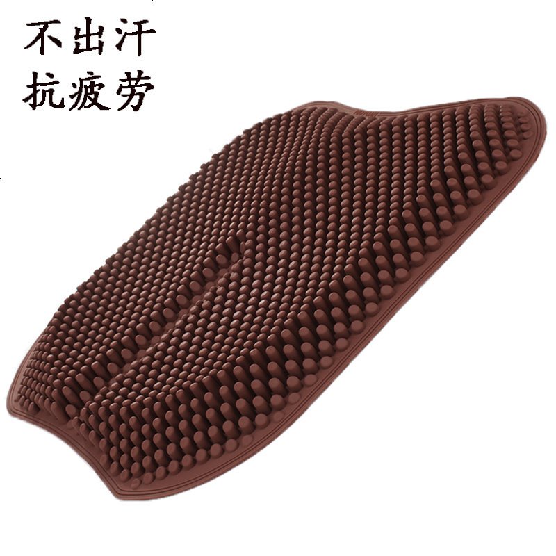 汽车坐垫夏季单片无背靠凉垫通风透气制冷垫货车硅胶夏天车座垫子