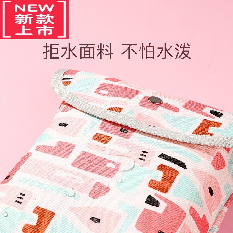 可莉允尿不湿收纳袋婴儿外出便携式宝宝尿片收纳袋多功能婴儿床收纳挂袋图片