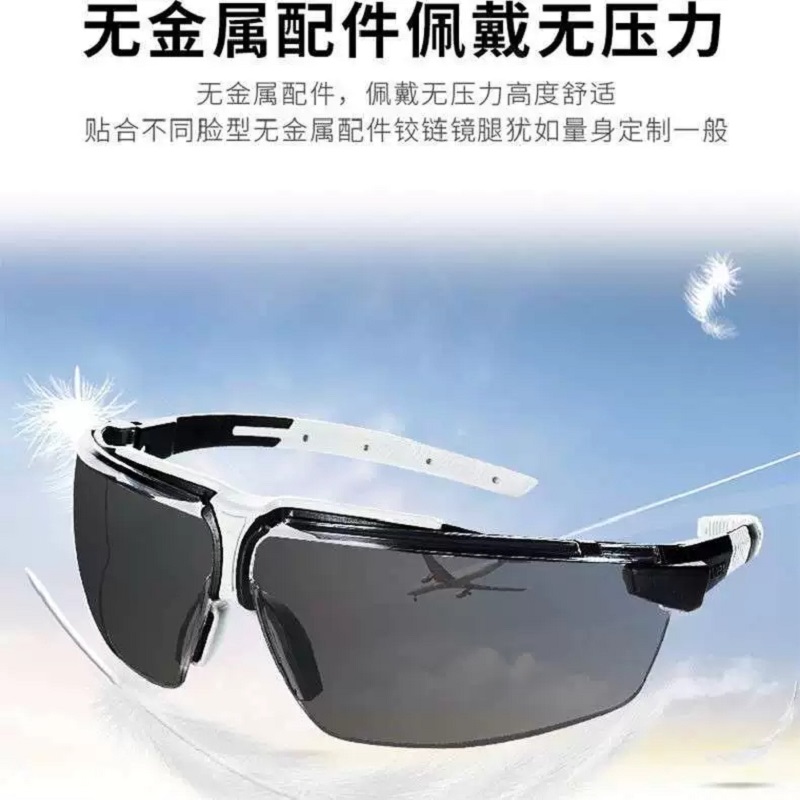 UVEX护目镜9190281防护眼镜防雾防风沙挡风劳保打磨高清大图