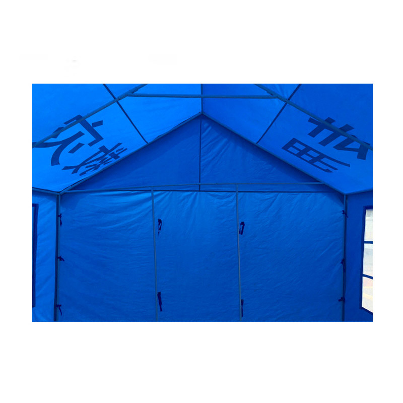 BINGTUO 户外救灾帐篷加厚民用保暖防雨应急帐篷防汛防灾 单帐篷3*4米高清大图