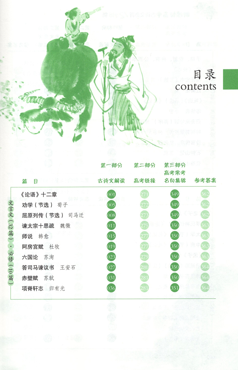 [正版]高中古诗文必背72+18篇 依据普通高中语文课程编著编写 东方出版中心 司保峰/主编 高考文言文复习辅导用书高清大图