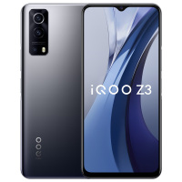 [送耳机+壳膜]vivo iQOO Z3 8GB+128GB 深空 骁龙768G 55W闪充 120Hz屏 6400万 五重液冷散热 5G全网通 时尚游戏拍照手机