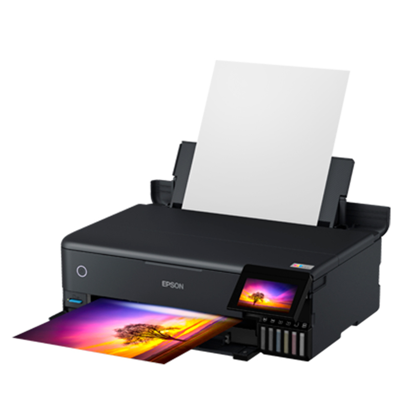 爱普生(EPSON)L8188 A3+6色彩色喷墨连供高端墨仓式照片打印机打印复印扫描三合一一体机无线WIFI打印专业照片文档相馆图片打印机替代L1800 套餐二