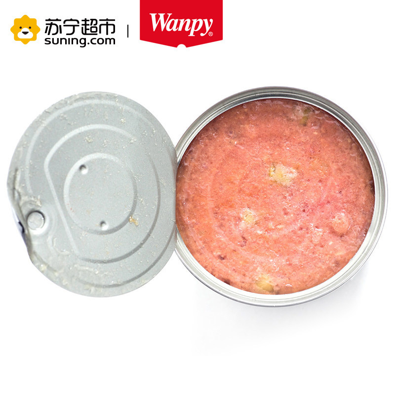 Wanpy顽皮狗罐头375g鸡肉蔬菜肉泥狗罐头拌饭狗湿粮挑嘴粮