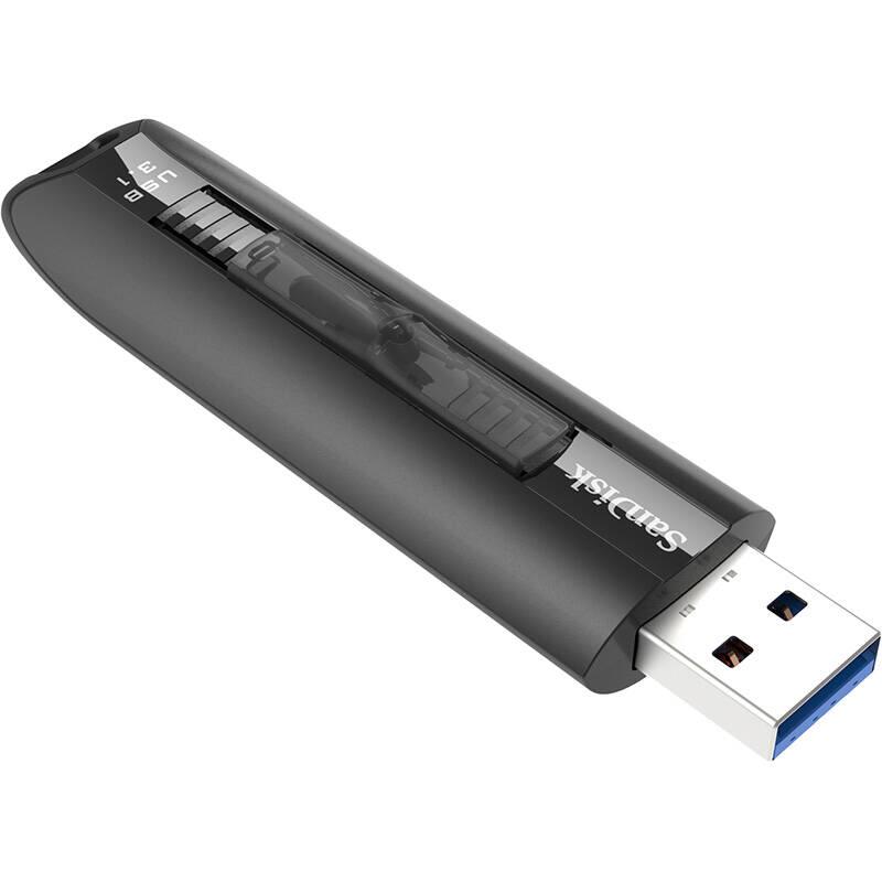 闪迪(SanDisk)128GB U盘CZ800至尊高速USB3.1伸缩优盘 读200MB/s写150MB/s 黑色