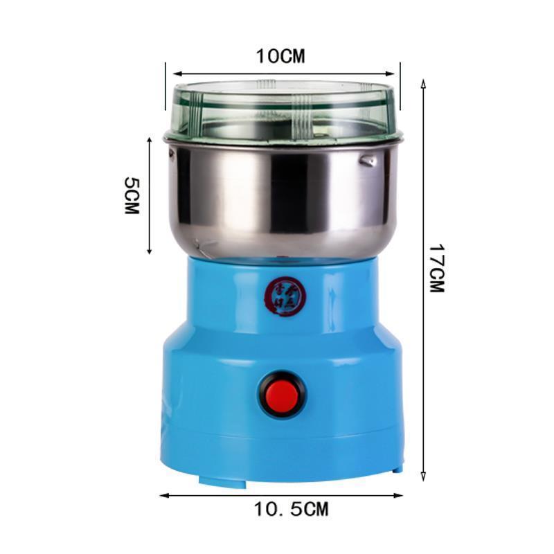 粉碎机小型家用超细干磨打粉器咖啡豆花辣椒调料电动打碎研磨粉机 整机[小功率]