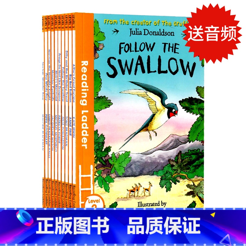[正版]第二级别10册 Reading Ladder My First Read Along 分级阅读 宝宝首套自主阅高清大图