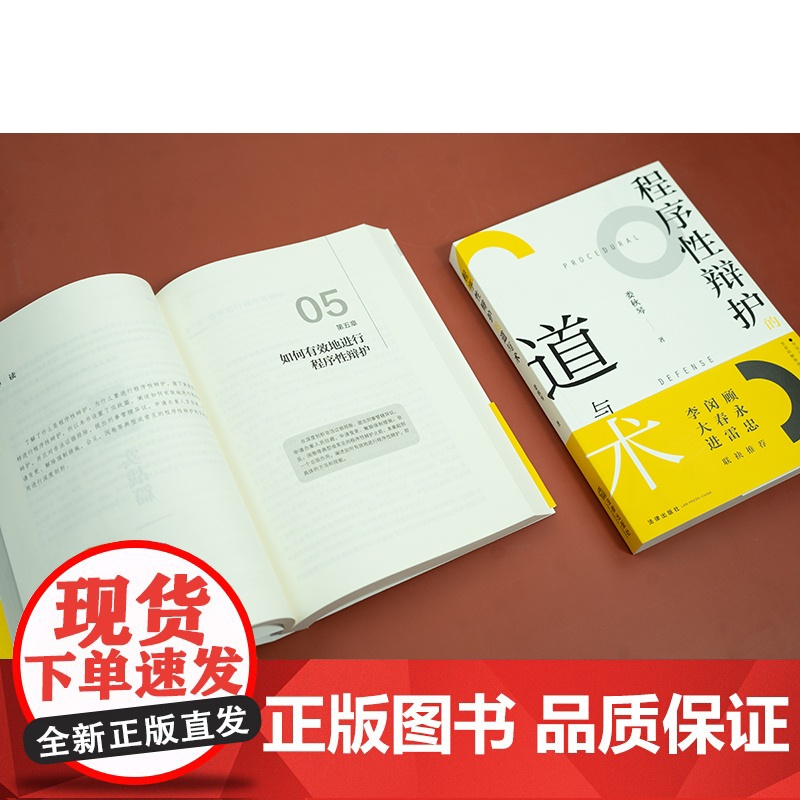 [2025新书]程序性辩护的道与术 娄秋琴著 法律出版社高清大图