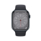 Apple Watch Series 8 智能手表 GPS版 45mm 午夜色铝金属表壳 运动型表带