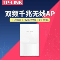 停产TL-AP1308GI-POE 无线ap面板路由器5G千兆双频高速大功率86型嵌入墙壁wifi网络1300M兆智能开关插座中大户型家用别墅企业级酒店宾馆tplink