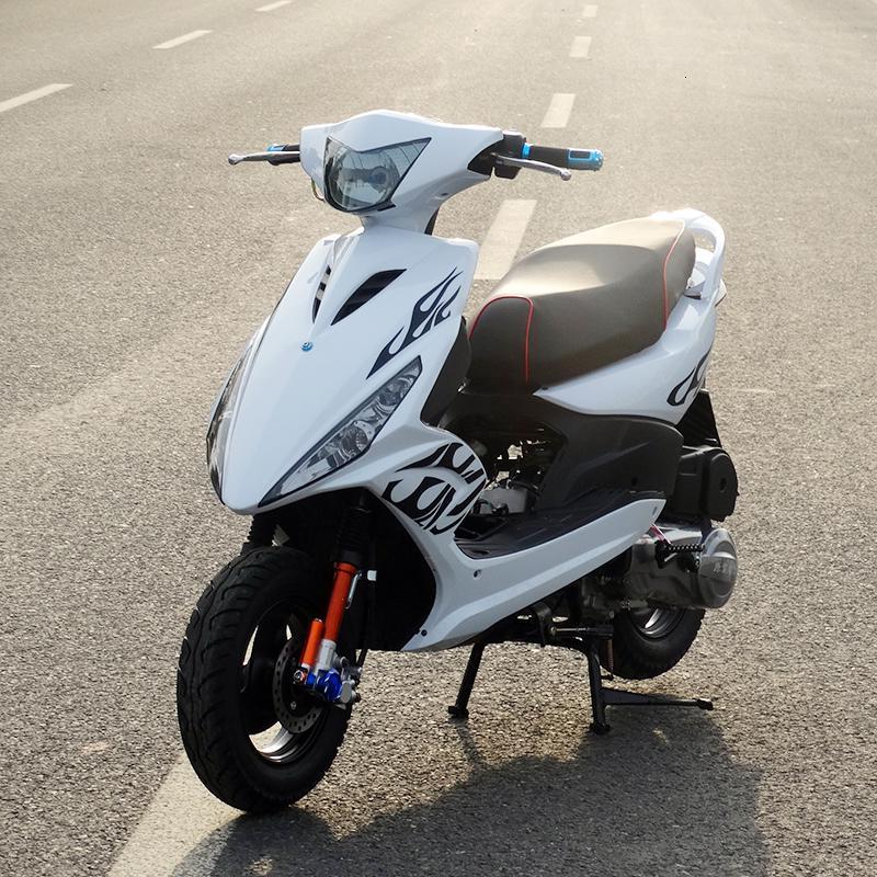 澳派全新幽灵踏板鬼火摩托车整车可上牌改装助力125燃油爆改国四4电喷
