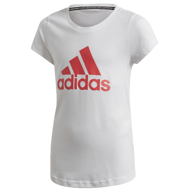 Adidas阿迪达斯 2020新款女大童休闲运动短袖T恤 FM6509